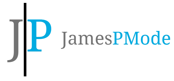 James PMode - logo with name